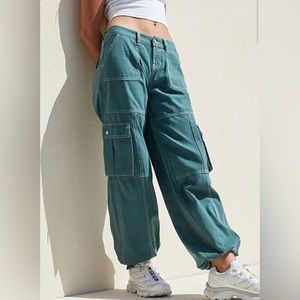COPY - PacSun low rise green cargo pants